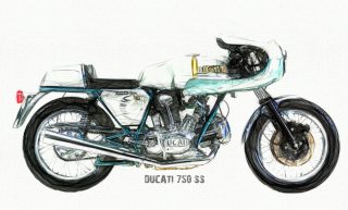  Ducati 750ss 