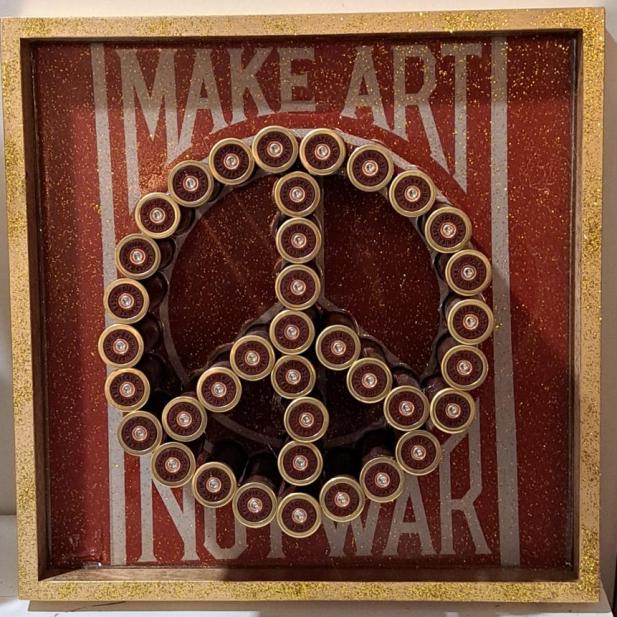 "Make Art not war"