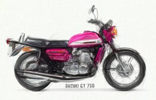 Suzuki-GT750 