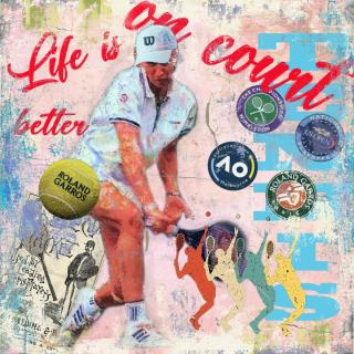 "Life is better on court"